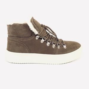 Marc Fisher LTD Daisie Fur High Top Sneakers